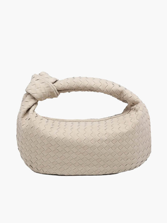 Sac Hobo Tressé avec Détail Nœud - Chic et Authentique - BerlinGlamour