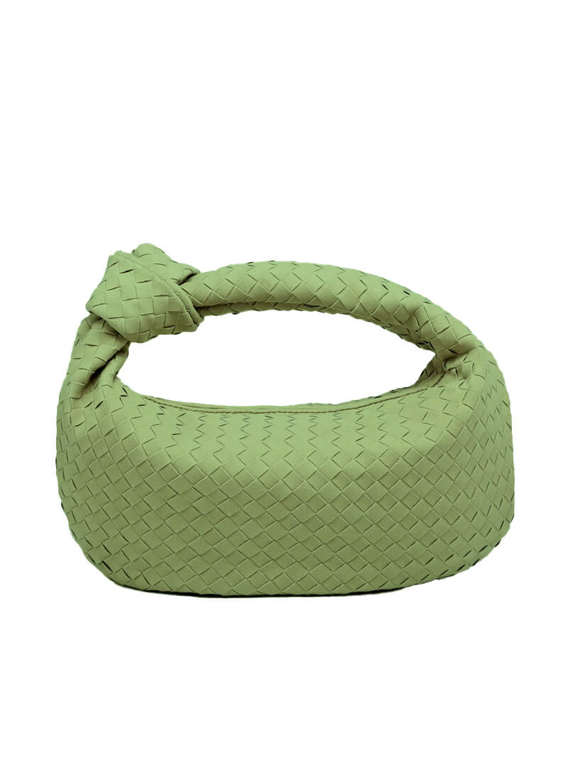 Sac Hobo Tressé avec Détail Nœud - Chic et Authentique