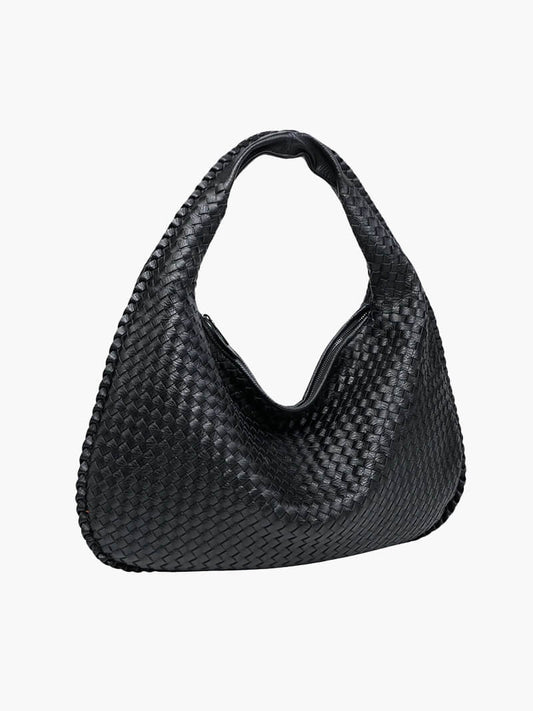 Sac à main tressé grand modèle femme - BerlinGlamour