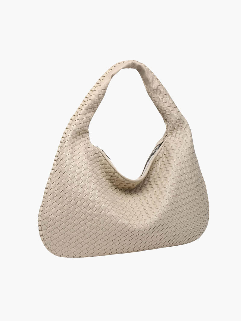 Sac à main tressé grand modèle femme