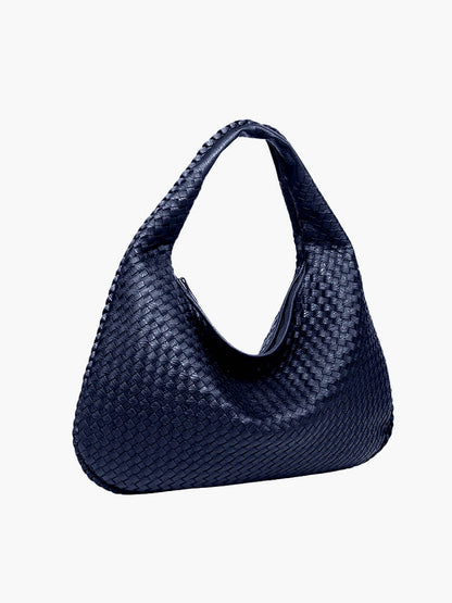 Sac à main tressé grand modèle femme