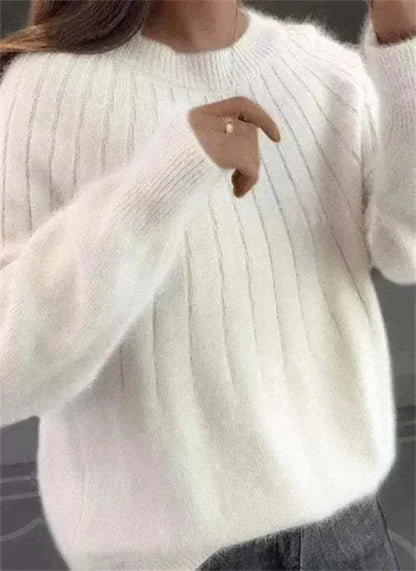 Pull Femme Hiver Tricoté Moderne