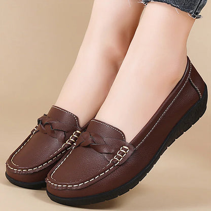 SoftStep™ – Mocassins Femmes Loafers Cuir Confortables et Élégantes
