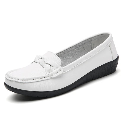 SoftStep™ – Mocassins Femmes Loafers Cuir Confortables et Élégantes