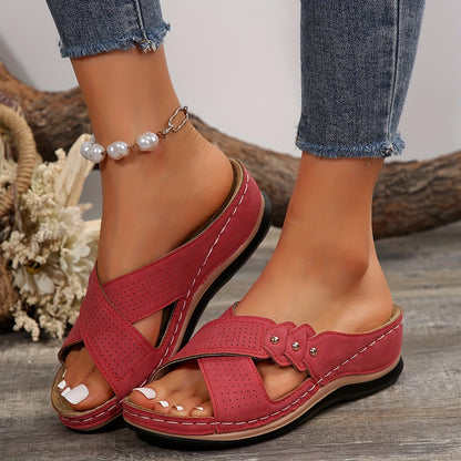 SoleaComfort™ – Sandales Femme Plates Ultra-Confortables