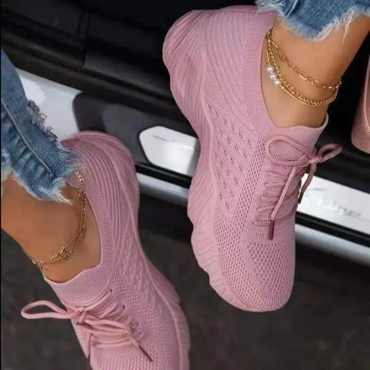 Baskets Femmes Confortables avec Soutien Orthopédique pour Pieds Sains