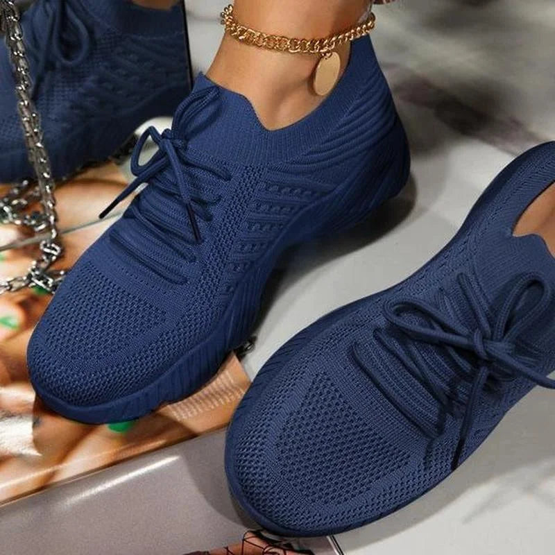 Baskets Femmes Confortables avec Soutien Orthopédique pour Pieds Sains