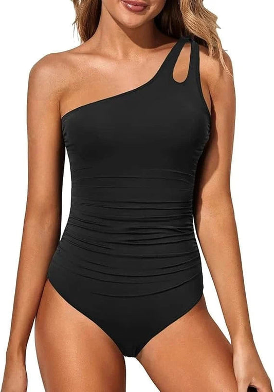 Solendria™ – Maillot de bain Femme Sculptant Asymétrique & Confort