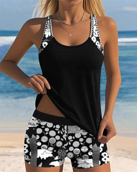 Soleva™ – Maillot de Bain Femme 2 Pièces Tendance & Sculptant
