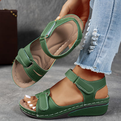 Solevia™ – Sandales Femmes Confortables à Plateforme et Lanières Respirantes Été