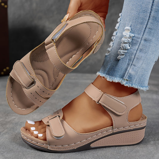 Solevia™ – Sandales Femmes Confortables à Plateforme et Lanières Respirantes Été
