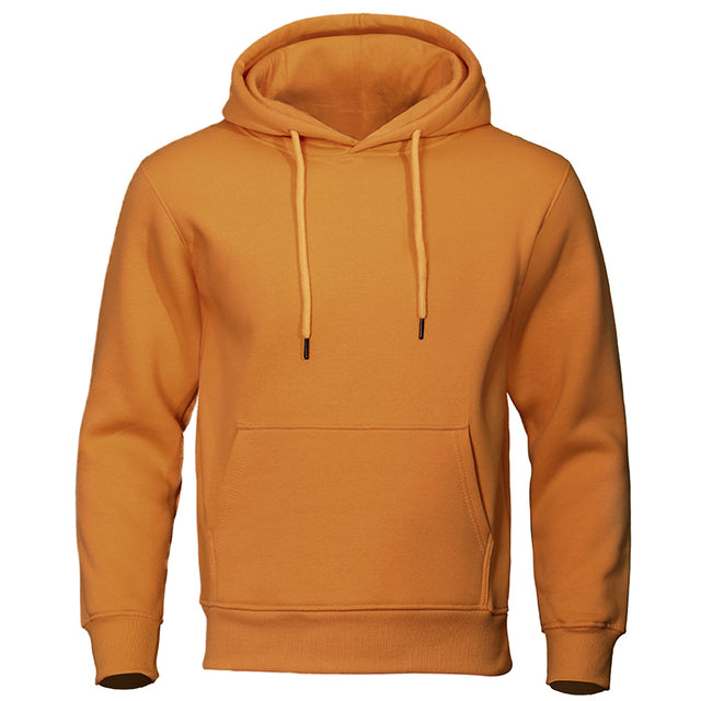 Sweat à Capuche Homme Coton Doux et Confortable pour Tous les Jours
