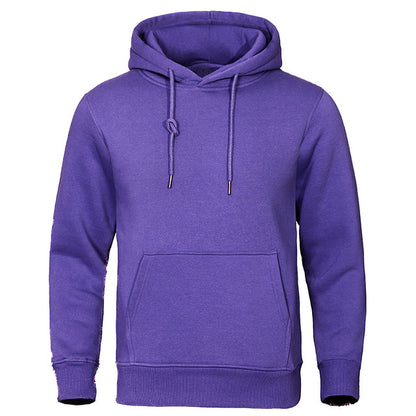 Sweat à Capuche Homme Coton Doux et Confortable pour Tous les Jours