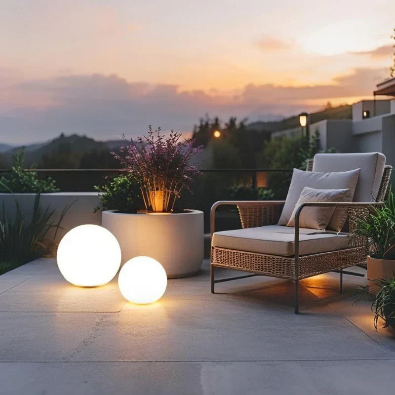 Lampe d’ambiance LED Solaire Sans Fil Intérieur et Extérieur