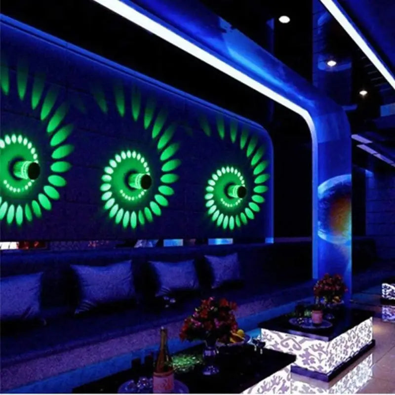 Spiralia™ – Applique Murale LED Multicolore Moderne Design Original