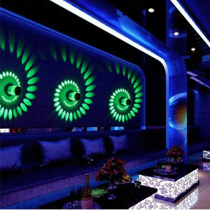 Spiralia™ – Applique Murale LED Multicolore Moderne Design Original