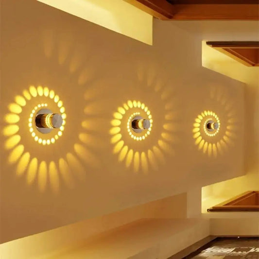 Spiralia™ – Applique Murale LED Multicolore Moderne Design Original