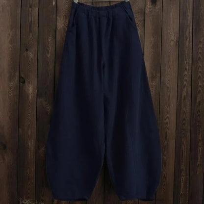 Pantalon Linéaire D'Été Confort Femme