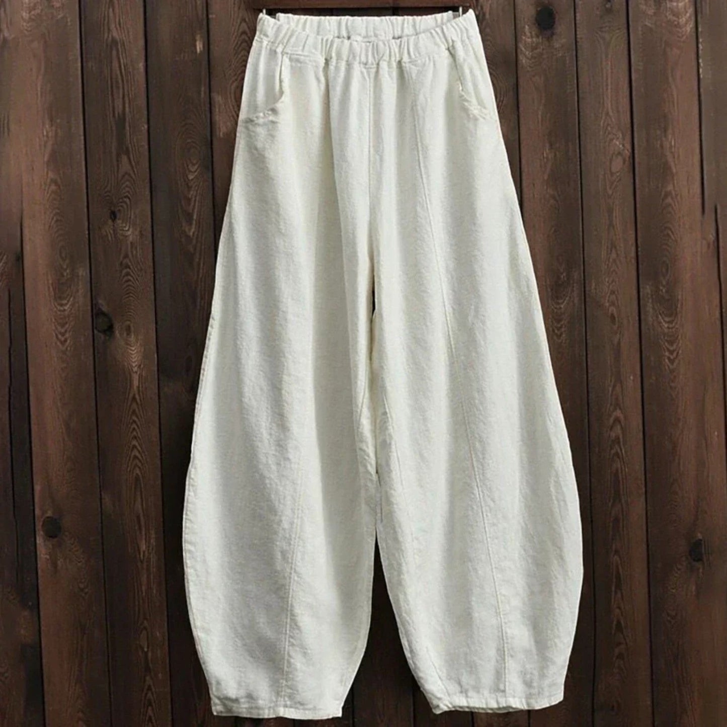 Pantalon Linéaire D'Été Confort Femme