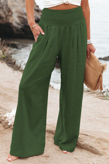Pantalon Lin Femme Confortable et Élégant