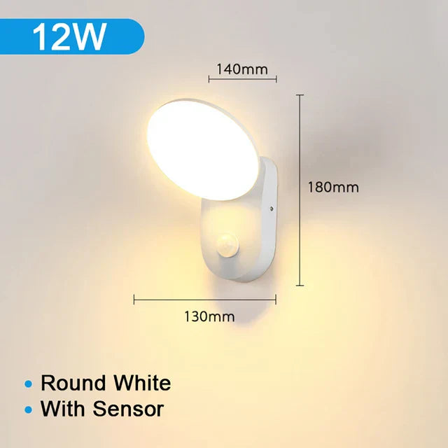 Lampe Extérieur LED avec Capteur de Mouvement