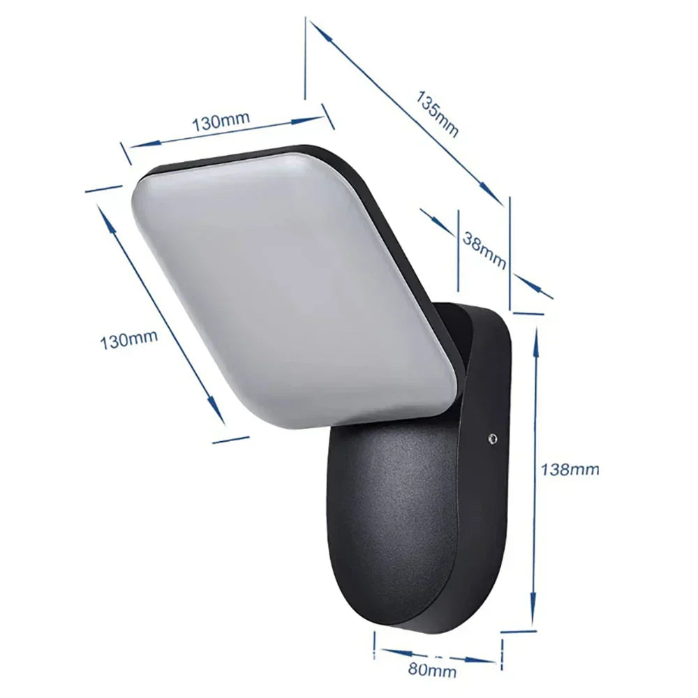Lampe Extérieur LED avec Capteur de Mouvement