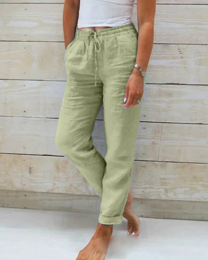 Pantalon Femme Slim Fit Élastique pour Femme