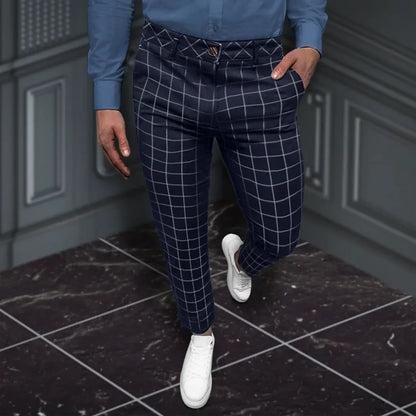 Pantalon en Flanelle Écossais pour Homme
