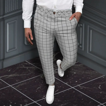 Pantalon en Flanelle Écossais pour Homme