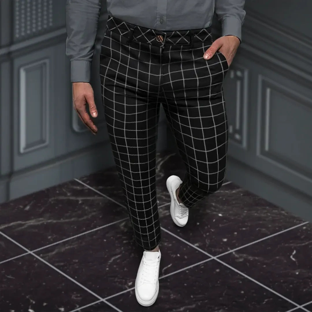 Pantalon en Flanelle Écossais pour Homme - PanierRoyale
