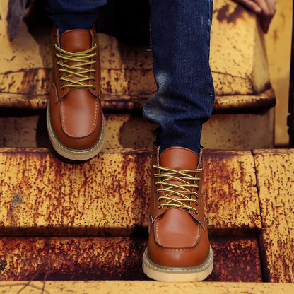 Bottes Hiver Homme Chauffantes et Confortables avec Semelle Amortie