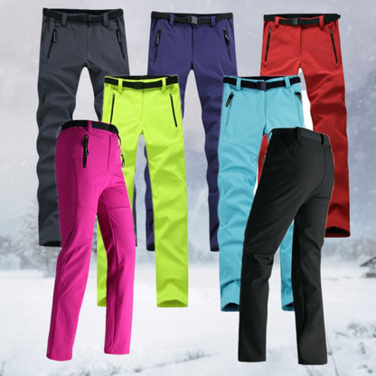 Pantalon de Randonnée Femme Imperméable et Résistant