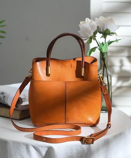 Gros sac à main en cuir robuste coloré - EasyApparels