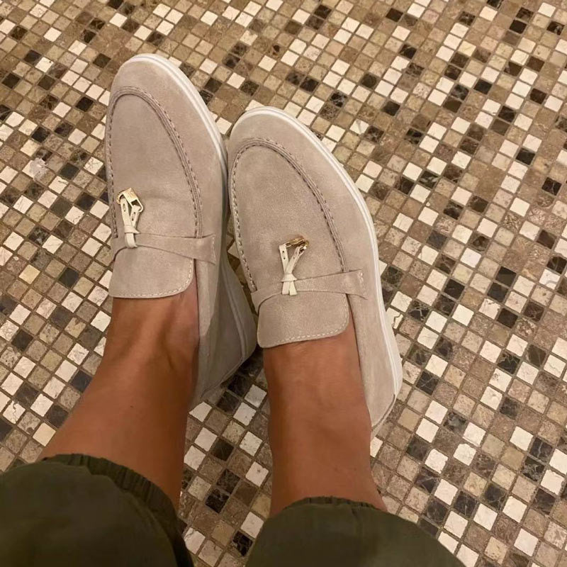 Mocassins Daim Femme Confort et Élégance - PanierRoyale