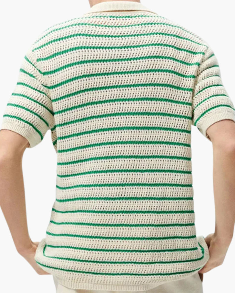 Chemise Homme Lin Coton Été à Boutons