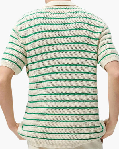 Chemise Homme Lin Coton Été à Boutons