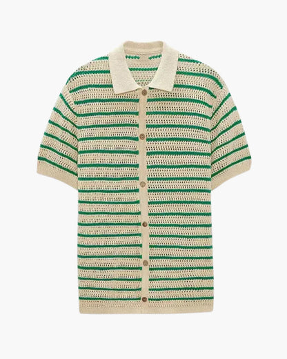 Chemise Homme Lin Coton Été à Boutons - BerlinGlamour
