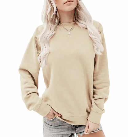 Sweat femme rouge bordeaux à manches longues