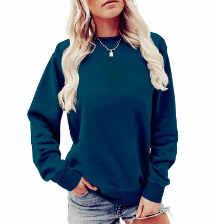 Sweat femme rouge bordeaux à manches longues
