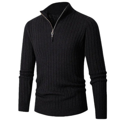 Pull Homme Laine Mérinos Col Rond Beige Chaud