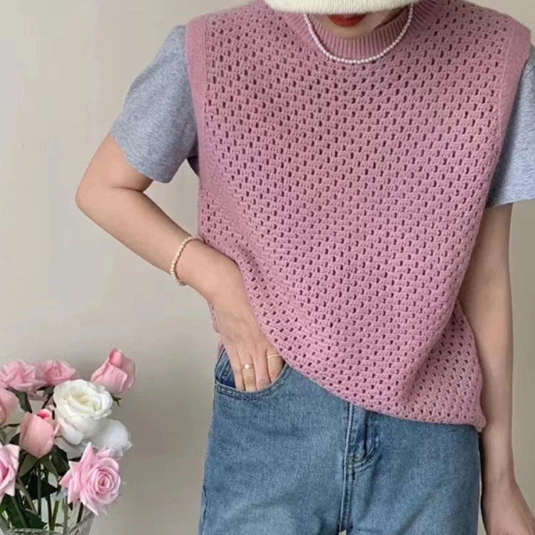 Pull Femme Décontracté Col Rond
