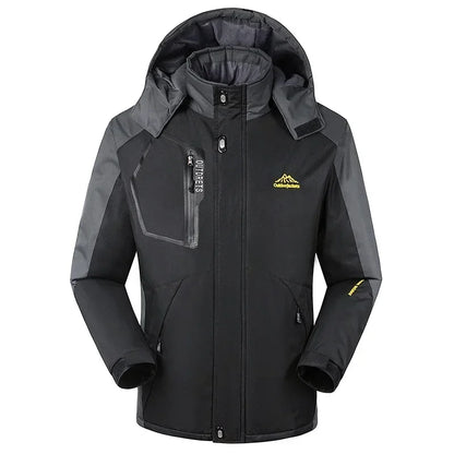 Veste Homme Hiver Fourrure Douce et Chaude