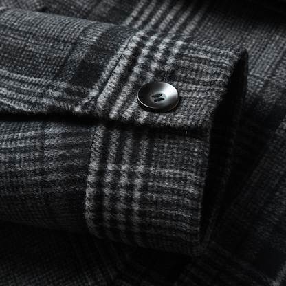 JOSHUA - Manteau à Carreaux pour Hommes