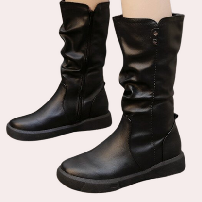 Bottes d'Hiver Traditionnelles Mi-Mollet