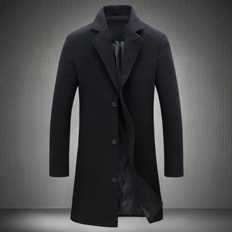 Manteau Homme Hiver Long et Élégant Chaud - BerlinGlamour