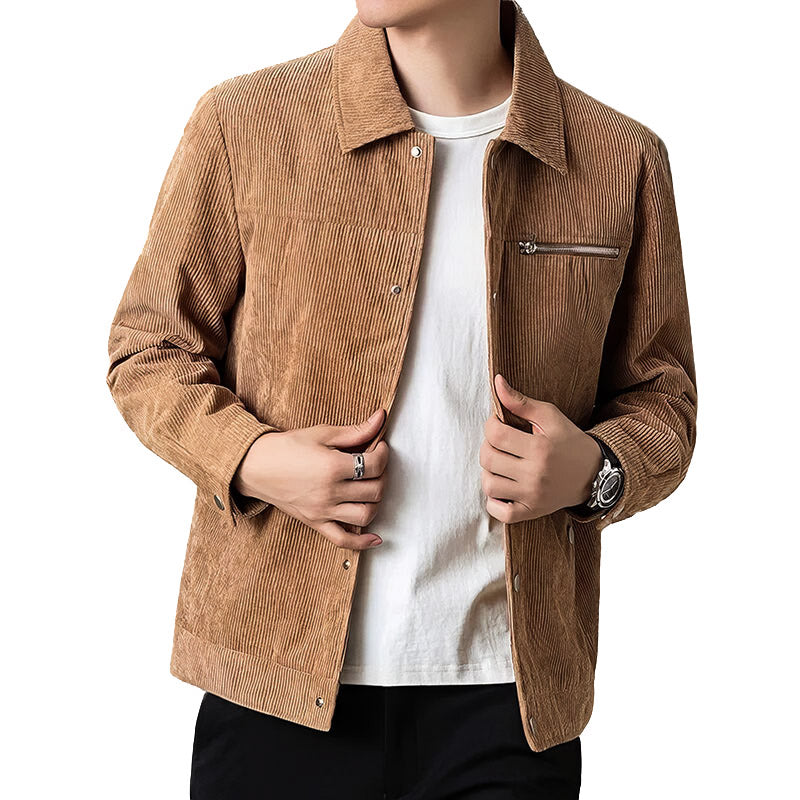 Blouson Homme Cuir Classe et Élégant - BerlinGlamour