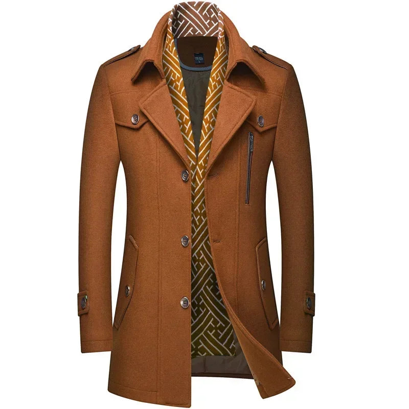 Manteau Hiver Homme Élégant et Confortable