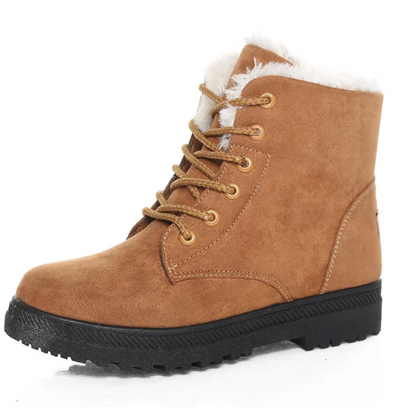 Bottes Hiver Femmes Élégantes à Fermeture Éclair