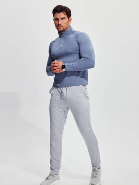 Chemise Homme Technique à Fermeture Éclair