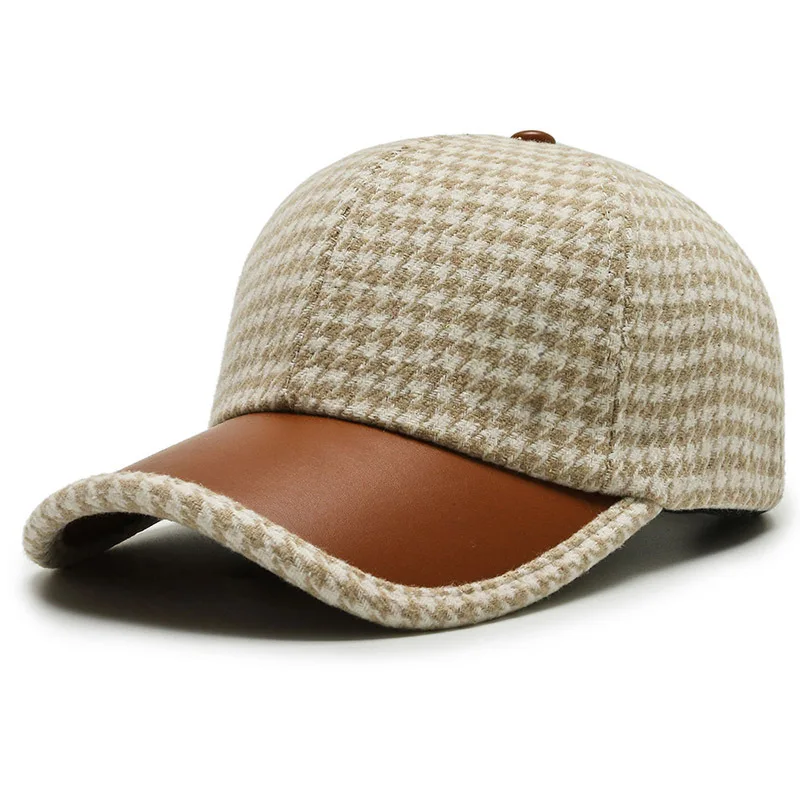 Casquette Cuir Homme Élégante